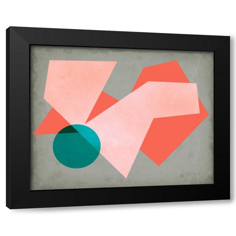 Grey Sunshine I Black Modern Wood Framed Art Print with Double Matting by Chandler, Sharon