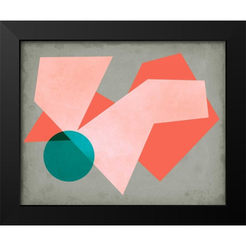Grey Sunshine I Black Modern Wood Framed Art Print by Chandler, Sharon