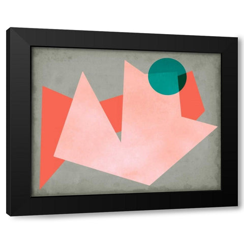Grey Sunshine II Black Modern Wood Framed Art Print with Double Matting by Chandler, Sharon