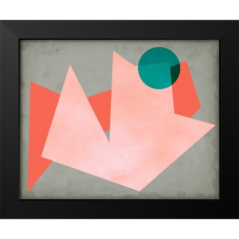 Grey Sunshine II Black Modern Wood Framed Art Print by Chandler, Sharon