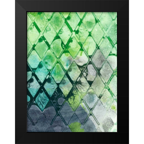 Dynamic Assembly I Black Modern Wood Framed Art Print by Chandler, Sharon