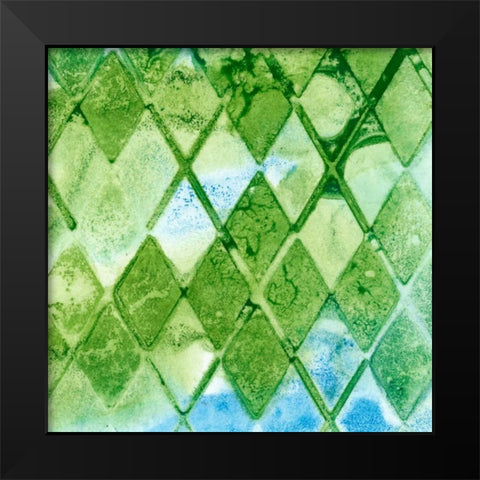 Dynamic Assembly III Black Modern Wood Framed Art Print by Chandler, Sharon