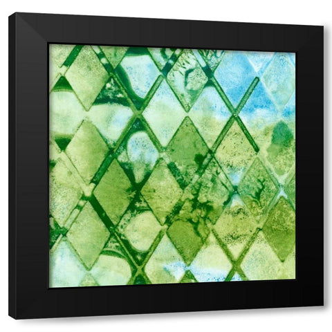 Dynamic Assembly IV Black Modern Wood Framed Art Print by Chandler, Sharon