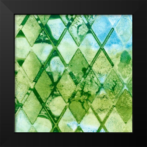 Dynamic Assembly IV Black Modern Wood Framed Art Print by Chandler, Sharon
