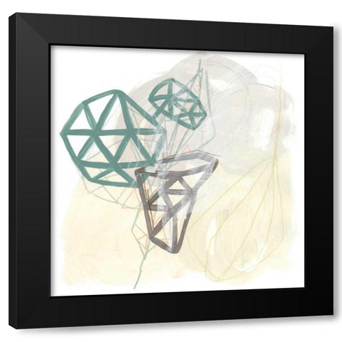 Infinite Object I Black Modern Wood Framed Art Print by Vess, June Erica