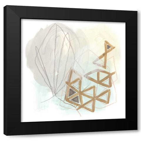 Infinite Object II Black Modern Wood Framed Art Print by Vess, June Erica