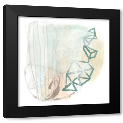 Infinite Object VI Black Modern Wood Framed Art Print by Vess, June Erica