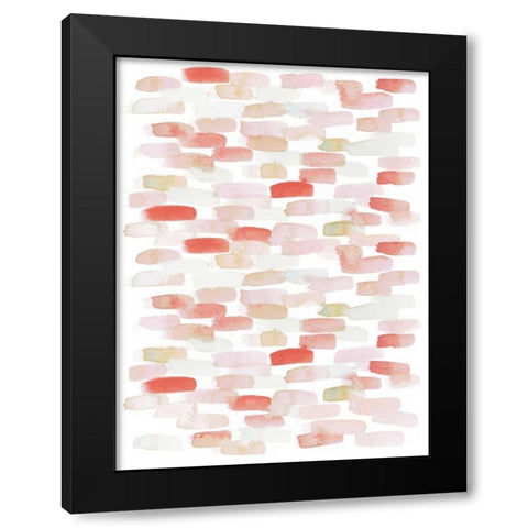Candy Pattern IV Black Modern Wood Framed Art Print by Popp, Grace