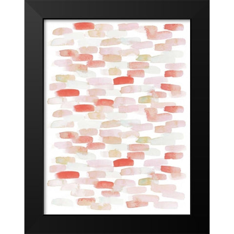 Candy Pattern IV Black Modern Wood Framed Art Print by Popp, Grace