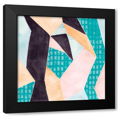 Sakura Abstract II Black Modern Wood Framed Art Print by Popp, Grace