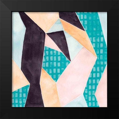 Sakura Abstract II Black Modern Wood Framed Art Print by Popp, Grace