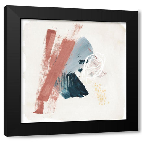 Pigmented Earth I Black Modern Wood Framed Art Print by Parker, Jennifer Paxton