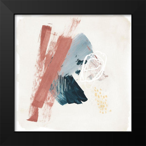 Pigmented Earth I Black Modern Wood Framed Art Print by Parker, Jennifer Paxton