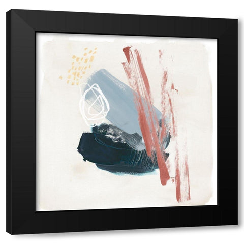 Pigmented Earth II Black Modern Wood Framed Art Print by Parker, Jennifer Paxton