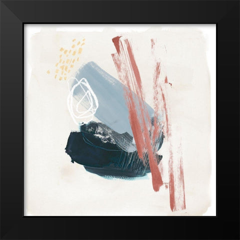 Pigmented Earth II Black Modern Wood Framed Art Print by Parker, Jennifer Paxton