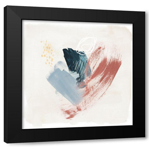 Pigmented Earth III Black Modern Wood Framed Art Print by Parker, Jennifer Paxton
