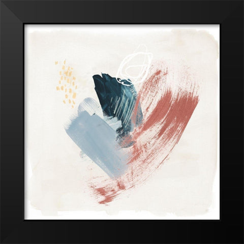 Pigmented Earth III Black Modern Wood Framed Art Print by Parker, Jennifer Paxton