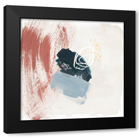 Pigmented Earth IV Black Modern Wood Framed Art Print by Parker, Jennifer Paxton