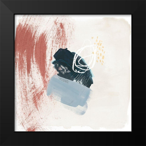 Pigmented Earth IV Black Modern Wood Framed Art Print by Parker, Jennifer Paxton