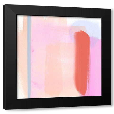 Translucent Madras I Black Modern Wood Framed Art Print by Parker, Jennifer Paxton