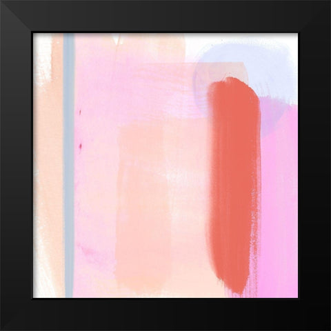 Translucent Madras I Black Modern Wood Framed Art Print by Parker, Jennifer Paxton