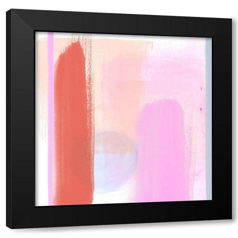 Translucent Madras II Black Modern Wood Framed Art Print by Parker, Jennifer Paxton