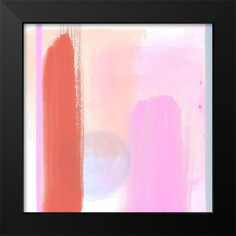 Translucent Madras II Black Modern Wood Framed Art Print by Parker, Jennifer Paxton