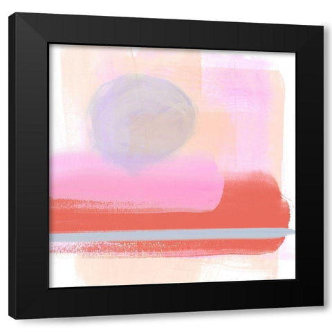 Translucent Madras III Black Modern Wood Framed Art Print by Parker, Jennifer Paxton