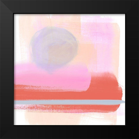 Translucent Madras III Black Modern Wood Framed Art Print by Parker, Jennifer Paxton