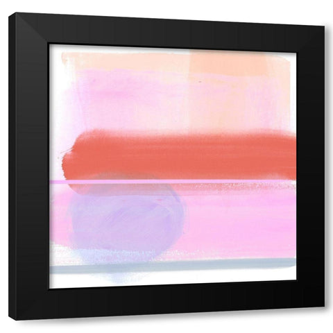 Translucent Madras IV Black Modern Wood Framed Art Print by Parker, Jennifer Paxton