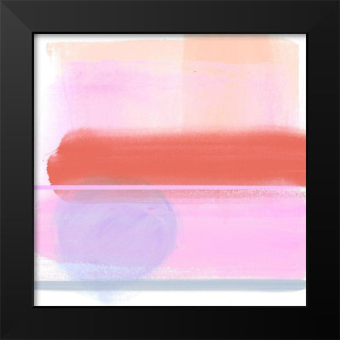 Translucent Madras IV Black Modern Wood Framed Art Print by Parker, Jennifer Paxton