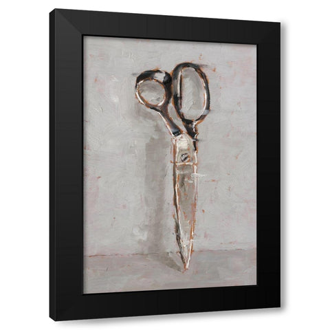 Cut it Out II Black Modern Wood Framed Art Print by Harper, Ethan