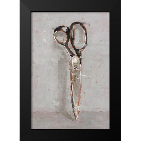 Cut it Out II Black Modern Wood Framed Art Print by Harper, Ethan