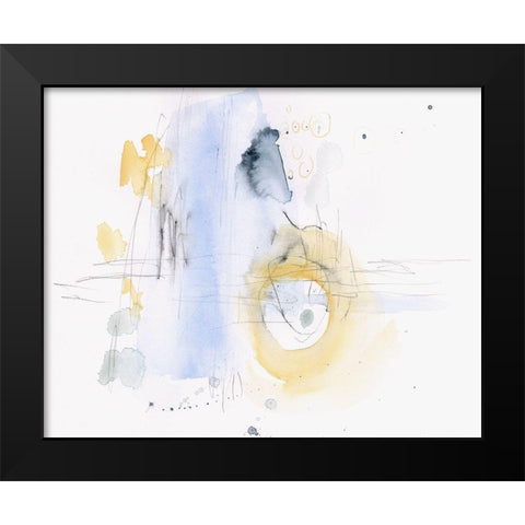 Gathering Remnants I Black Modern Wood Framed Art Print by Parker, Jennifer Paxton