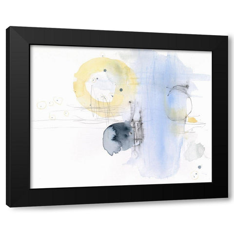 Gathering Remnants II Black Modern Wood Framed Art Print by Parker, Jennifer Paxton