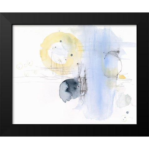 Gathering Remnants II Black Modern Wood Framed Art Print by Parker, Jennifer Paxton