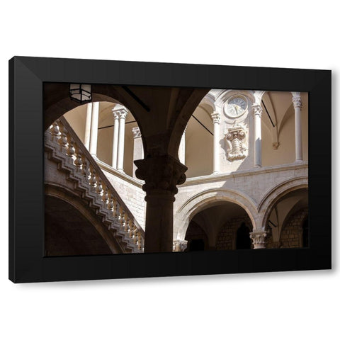 Inviting - Dubrovnik, Croatia Black Modern Wood Framed Art Print by DeNardo, Laura