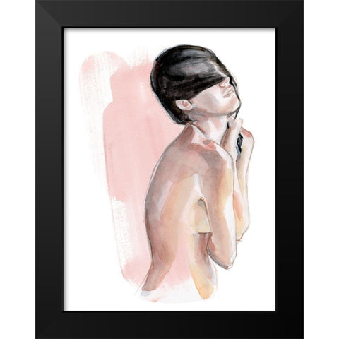Cold Shoulders I Black Modern Wood Framed Art Print by Parker, Jennifer Paxton