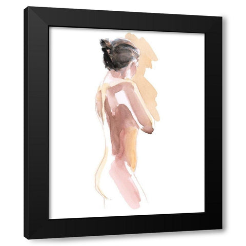 Light Bath Black Modern Wood Framed Art Print by Parker, Jennifer Paxton