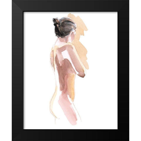 Light Bath Black Modern Wood Framed Art Print by Parker, Jennifer Paxton