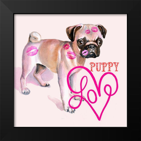 Cute Couture III Black Modern Wood Framed Art Print by Parker, Jennifer Paxton
