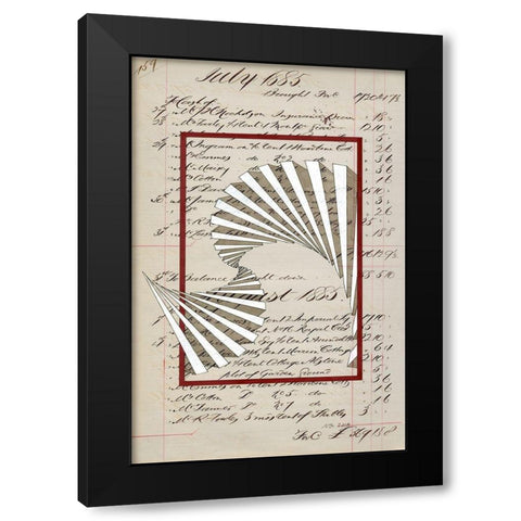 Journal Sketches XVIII Black Modern Wood Framed Art Print by Galapon, Nikki