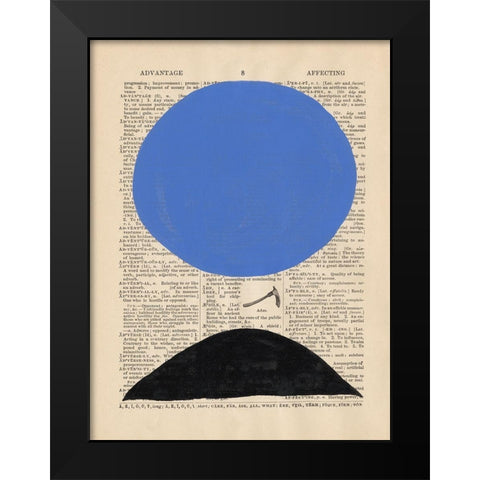 Modern Definition III Black Modern Wood Framed Art Print by Stramel, Renee W.