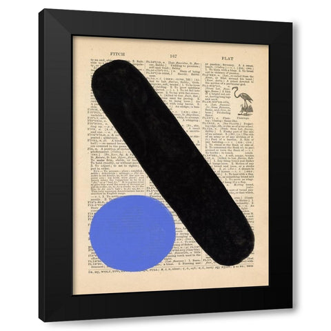 Modern Quotation IV Black Modern Wood Framed Art Print with Double Matting by Stramel, Renee W.