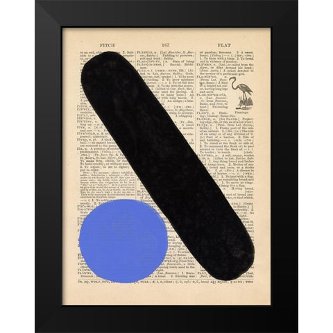 Modern Quotation IV Black Modern Wood Framed Art Print by Stramel, Renee W.