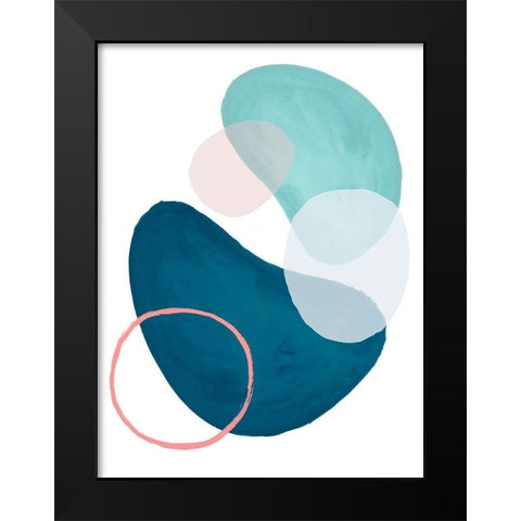 Mod Oasis II Black Modern Wood Framed Art Print by Parker, Jennifer Paxton