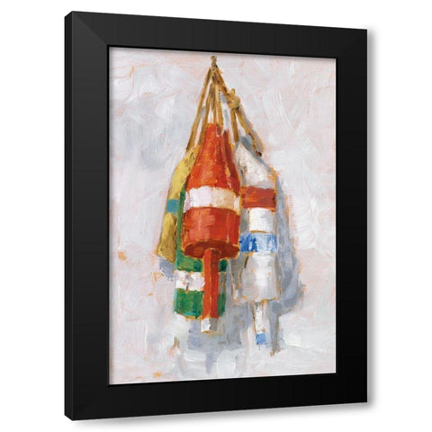 Boat Fenders I Black Modern Wood Framed Art Print with Double Matting by Harper, Ethan