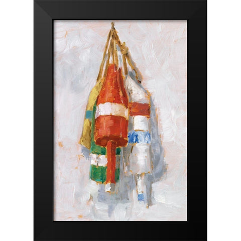 Boat Fenders I Black Modern Wood Framed Art Print by Harper, Ethan