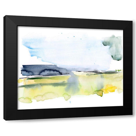 Paynes Gray Plains II Black Modern Wood Framed Art Print by Parker, Jennifer Paxton