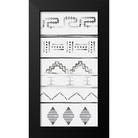 Paz III Black Modern Wood Framed Art Print by Parker, Jennifer Paxton
